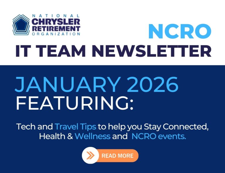 NCRO IT Team 2026 January Newsletter